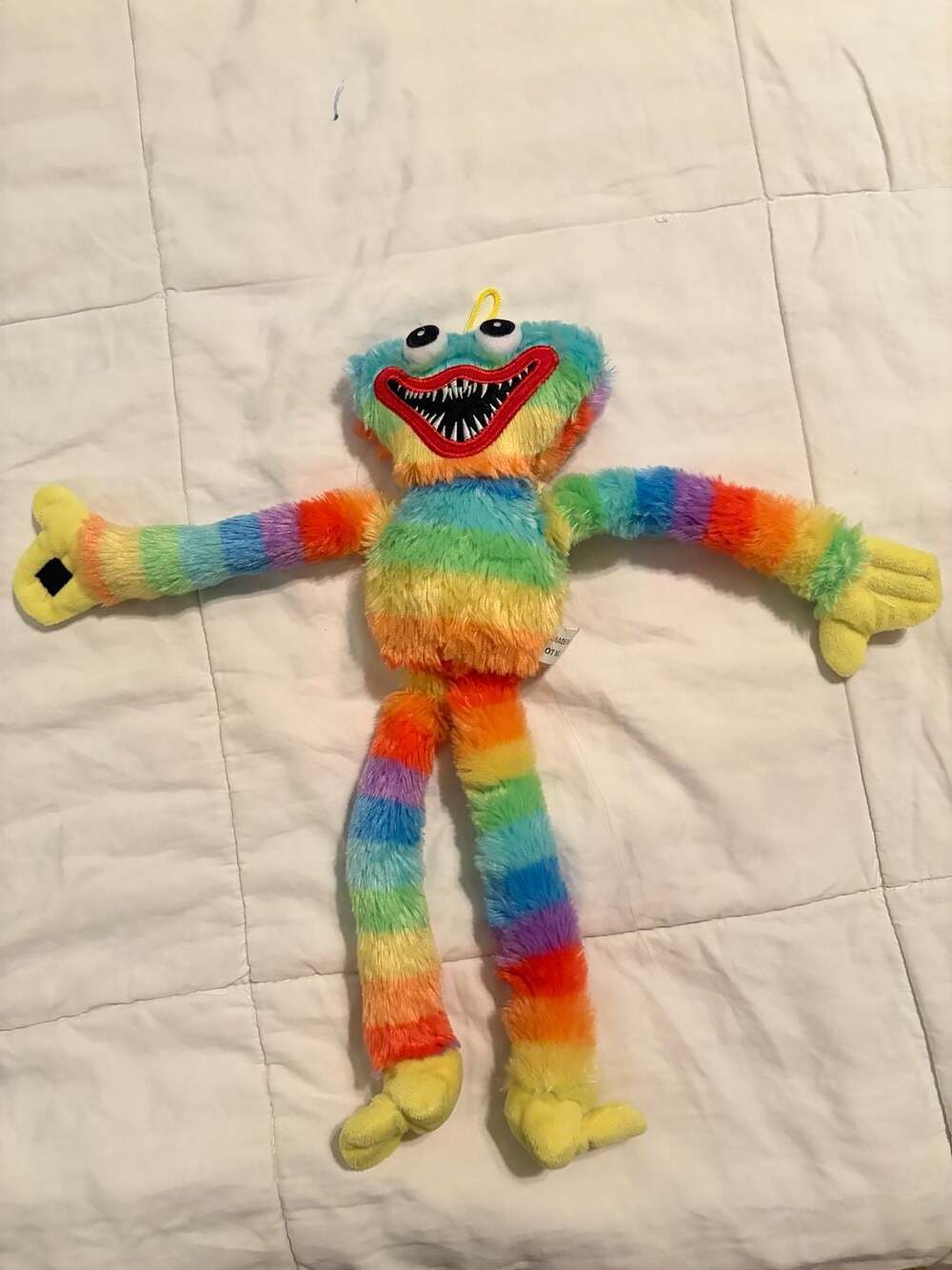 Poppy Playtime Rainbow Huggy Wuggy Stuffed Toy Plush Backpack